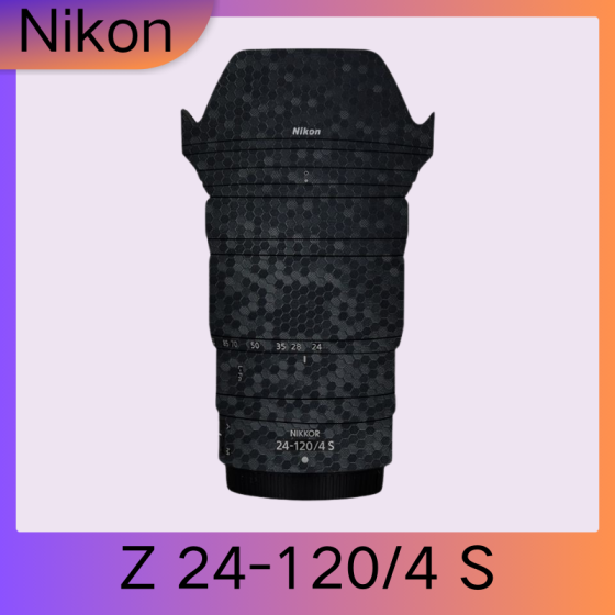 Lentes Nikon Z24-120F4 S  - Pele câmera, adesivo câmera - com alta resistência a arranhões, à prova d'água e com design elegante.